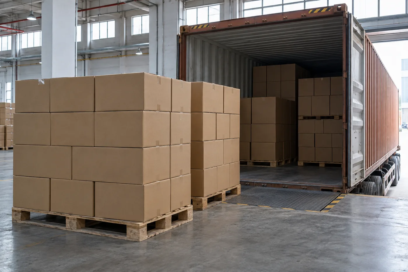 Packing and loading